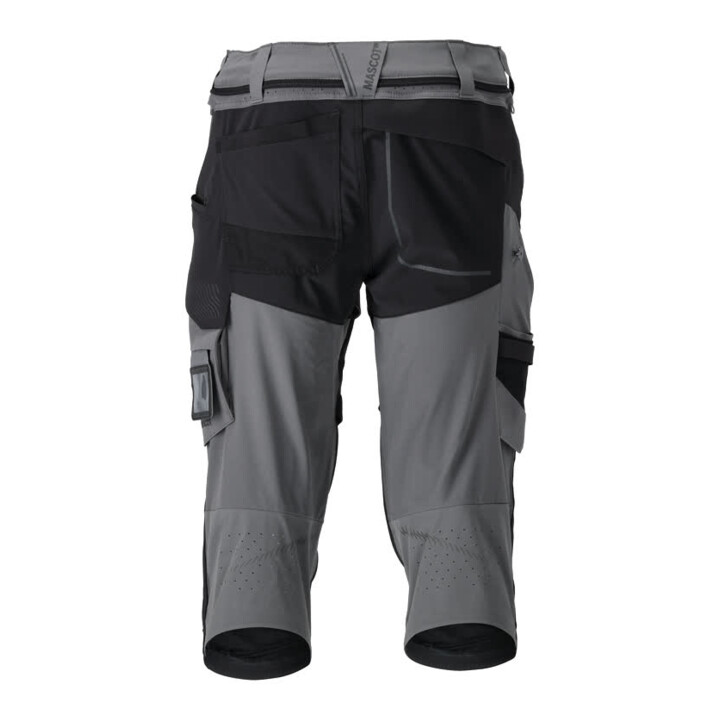 Mascot Dreiviertel-Hose C48 Knietaschen Stretch anthrazitgrau/schwarz