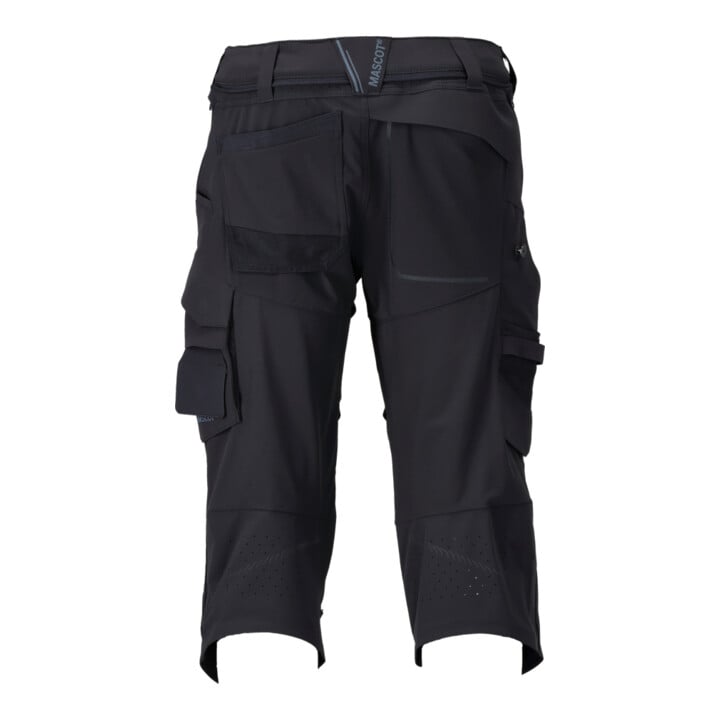 Mascot Dreiviertel-Hose C49 Knietaschen Stretch schwarzblau