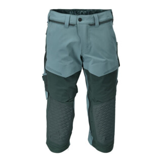 Mascot Dreiviertel-Hose C50 Knietaschen helles waldgrün/waldgrün