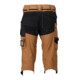 Mascot Dreiviertel-Hose C50 Knietaschen Stretch nussbraun/schwarz
