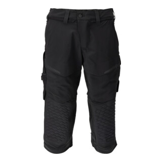 Mascot Dreiviertel-Hose C51 Knietaschen Stretch schwarz