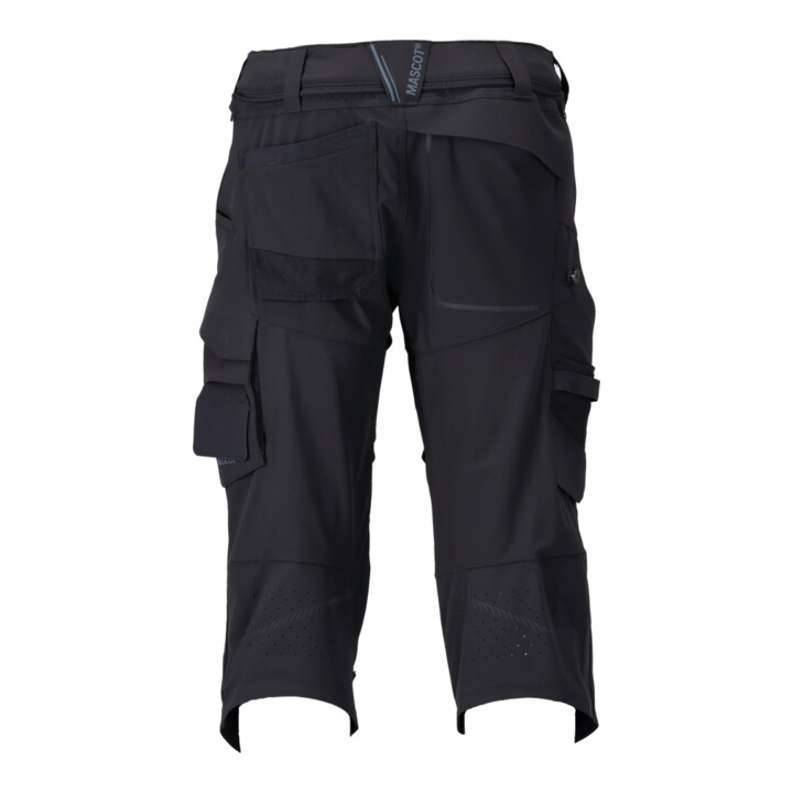 Mascot Dreiviertel-Hose C51 Knietaschen Stretch schwarzblau