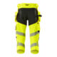 Mascot Dreiviertel-Hose C52 Hängetaschen hi-vis gelb/schwarz