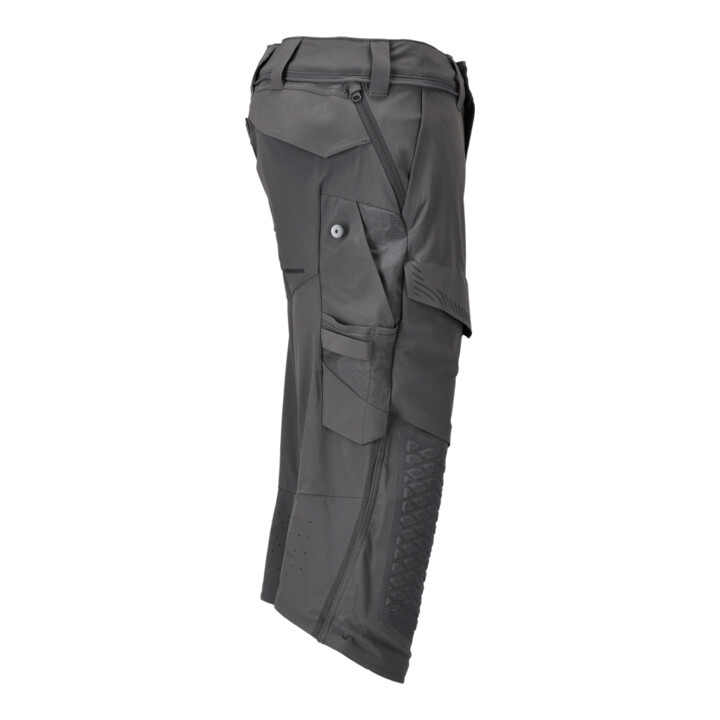 Mascot Dreiviertel-Hose C52 Knietaschen Stretch Anthrazitgrau