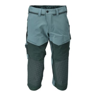 Mascot Dreiviertel-Hose C52 Knietaschen Stretch helles waldgrün/waldgrün