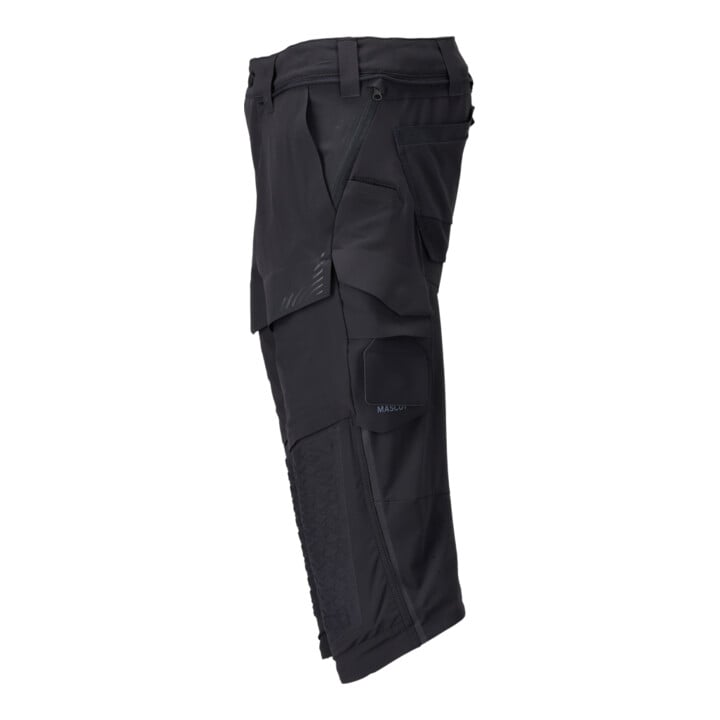Mascot Dreiviertel-Hose C52 Knietaschen Stretch schwarzblau