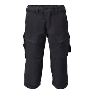 Mascot Dreiviertel-Hose C54 Knietaschen schwarzblau Stretch