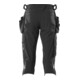 Mascot Dreiviertel-Hose C54 schwarz Hängetaschen Stretch