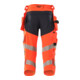 Mascot Dreiviertel-Hose C56 Hi-vis rot/schwarzblau Stretch Hängetaschen
