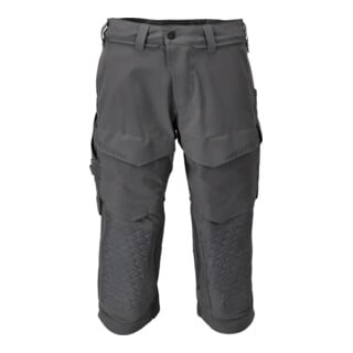 Mascot Dreiviertel-Hose C56 Knietaschen Stretch Anthrazitgrau