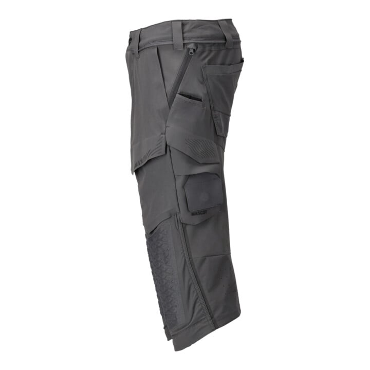 Mascot Dreiviertel-Hose C56 Knietaschen Stretch Anthrazitgrau