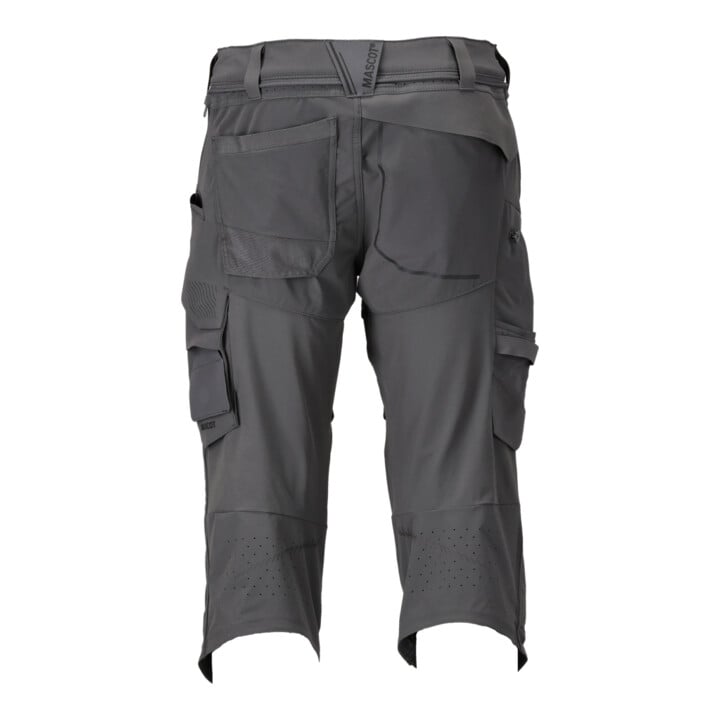 Mascot Dreiviertel-Hose C56 Knietaschen Stretch Anthrazitgrau
