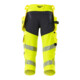 Mascot Dreiviertel-Hose C58 Hängetaschen Stretch hi-vis gelb/schwarzblau