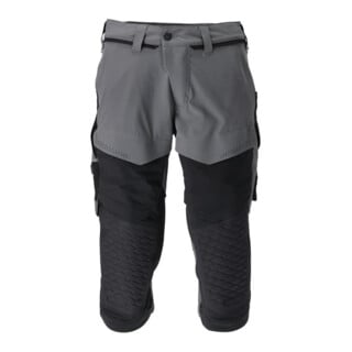 Mascot Dreiviertel-Hose C60 Knietaschen Stretch anthrazitgrau/schwarz