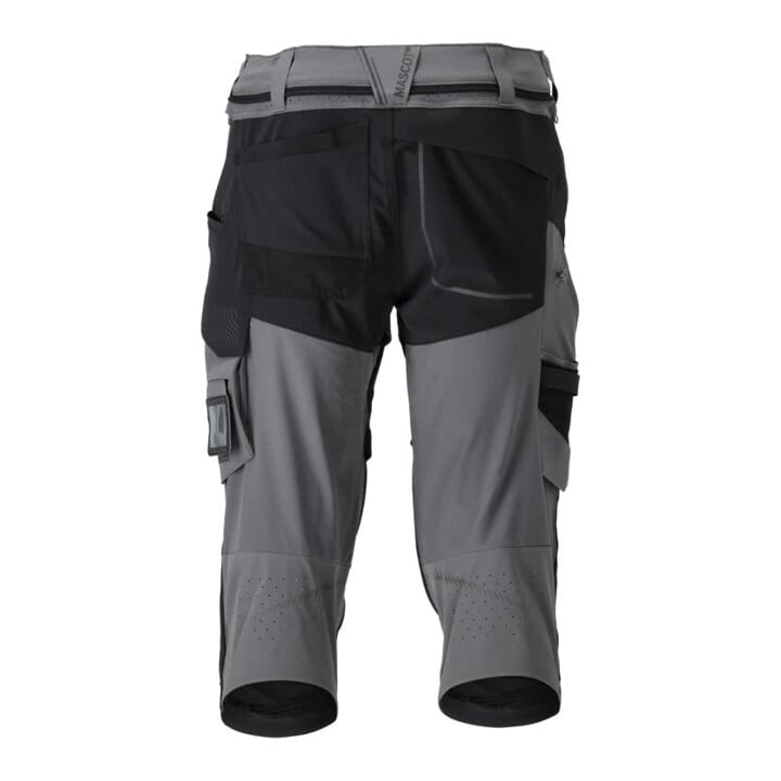 Mascot Dreiviertel-Hose C60 Knietaschen Stretch anthrazitgrau/schwarz