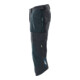 Mascot Dreiviertel-Hose C60 schwarzblau Hängetaschen Stretch