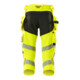 Mascot Dreiviertel-Hose C68 Hängetaschen Stretch hi-vis gelb/schwarz