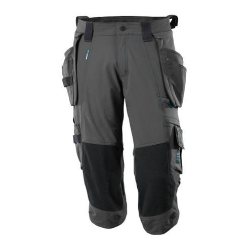 Mascot Dreiviertel-Hose, Hängetaschen, Stretchs Dreiviertel-Hose dunkelanthrazit
