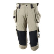 Mascot Dreiviertel-Hose, Hängetaschen, Stretchs Dreiviertel-Hose hellkhaki