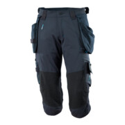 Mascot Dreiviertel-Hose, Hängetaschen, Stretchs Dreiviertel-Hose schwarzblau