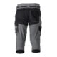 Mascot Dreiviertel-Hose Knietaschen Stretch C56 anthrazitgrau/schwarz