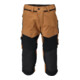 Mascot Dreiviertel-Hose Knietaschen Stretch nussbraun/schwarz C46