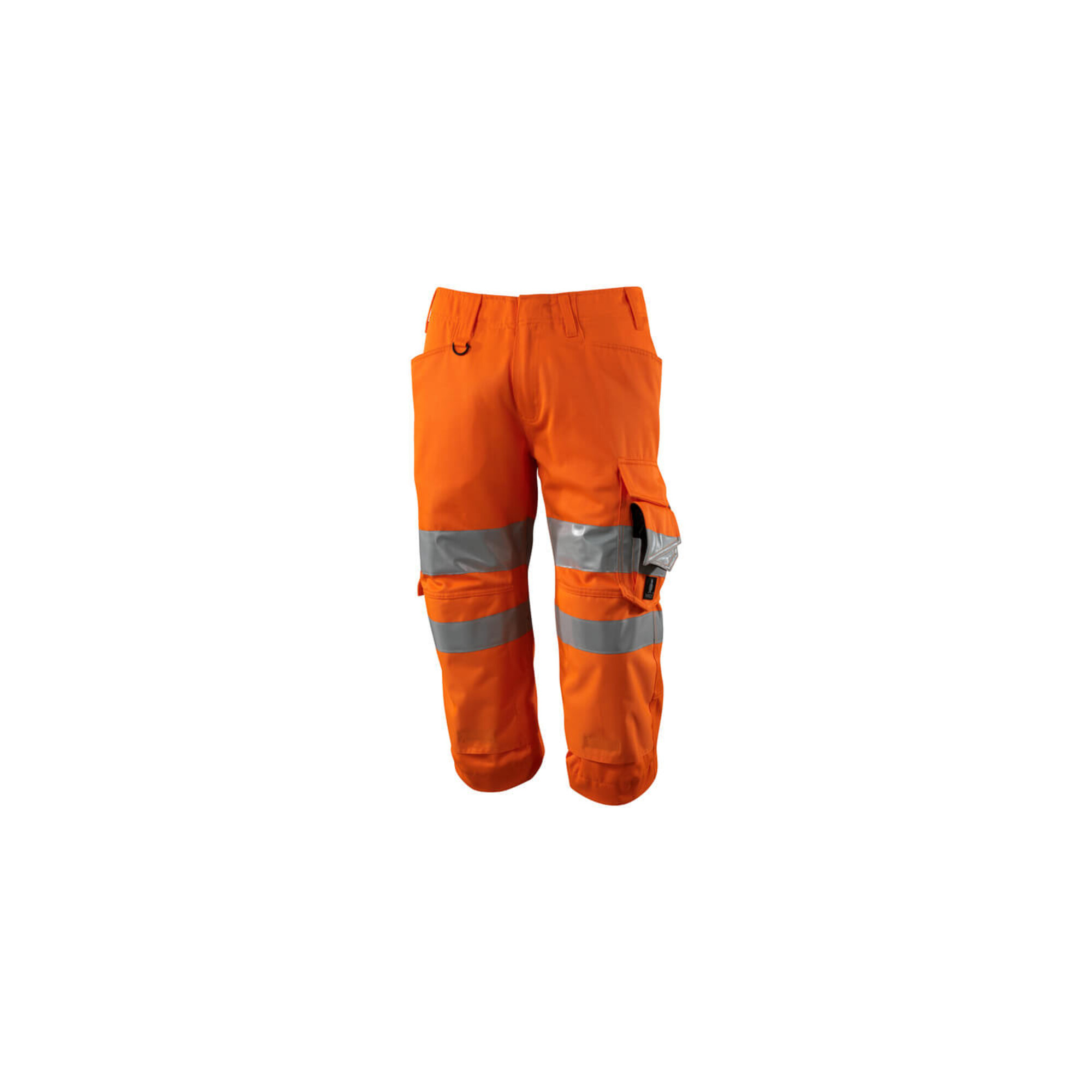 Mascot Dreiviertel-Hose mit Knietaschen, Kl. 2 Dreiviertel-Hose Größe C44, hi-vis orange