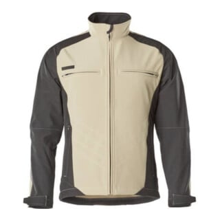 Mascot Softshelljacke Dresden Hellkhaki/Schwarz
