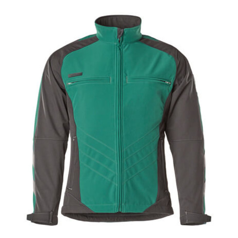 Mascot Softshelljacke Dresden Grün/Schwarz