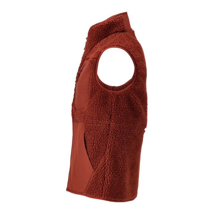 Mascot Faserpelz Weste Thermoweste 2XL Herbstrot