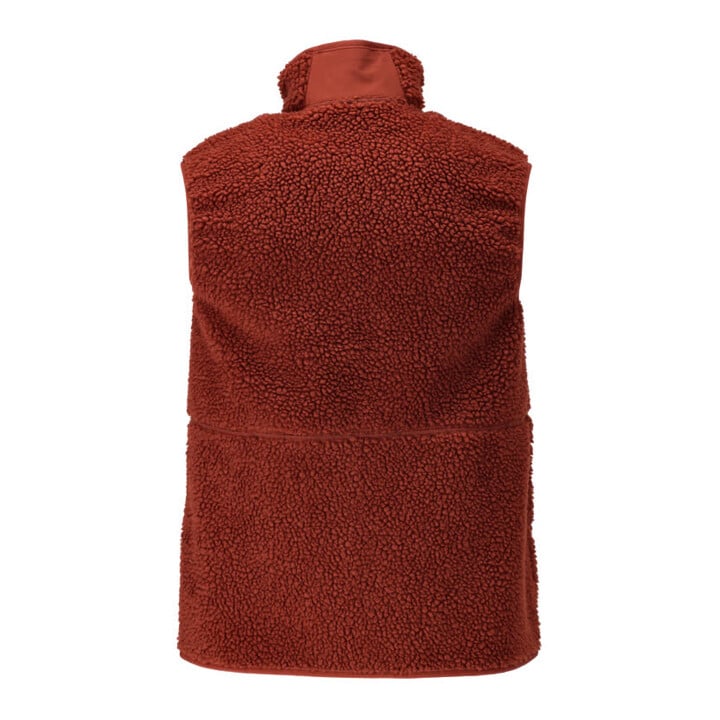 Mascot Faserpelz Weste Thermoweste 4XL Herbstrot