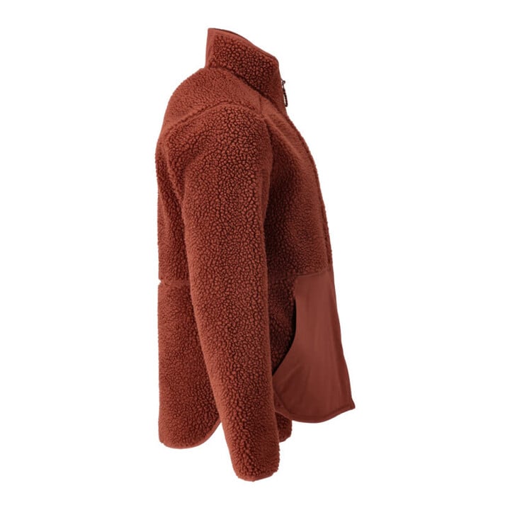 Mascot Faserpelzjacke 3XL Herbstrot mit Reißverschluss