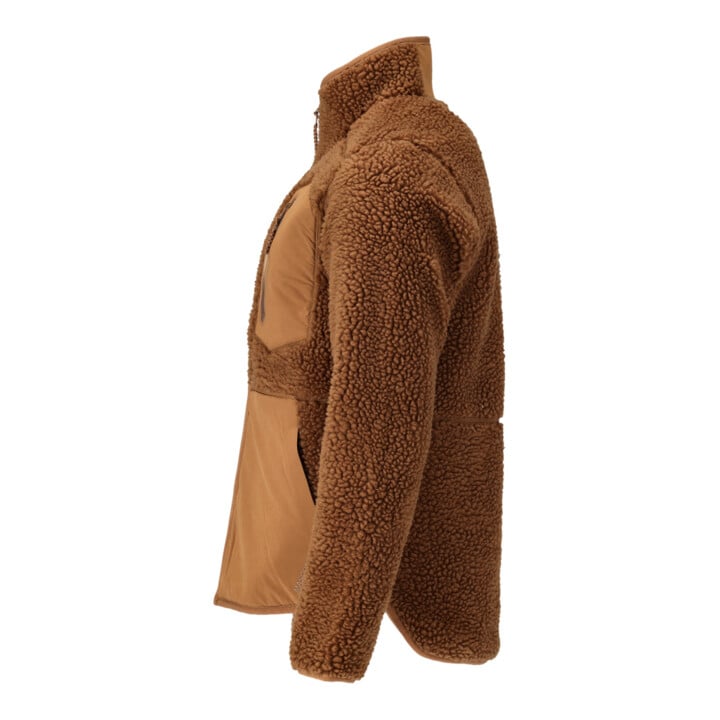 Mascot Faserpelzjacke mit Reißverschluss Größe M nussbraun