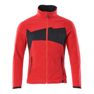 Mascot Fleecejacke 2XL verkehrsrot schwarz Antipilling