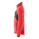 Mascot Fleecejacke 2XL verkehrsrot schwarz Antipilling