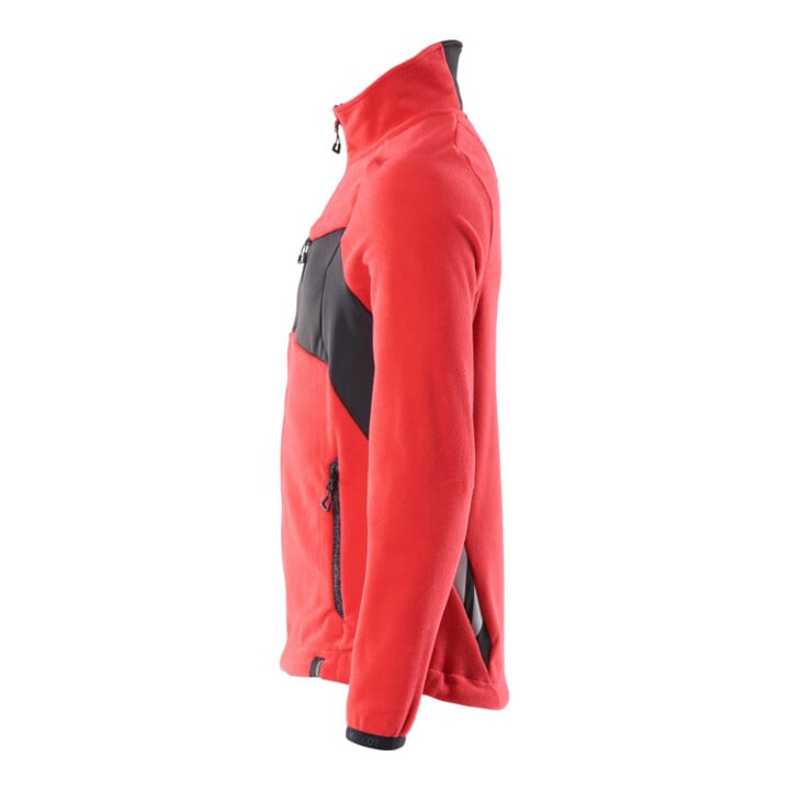 Mascot Fleecejacke 2XL verkehrsrot schwarz Antipilling