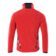 Mascot Fleecejacke 2XL verkehrsrot schwarz Antipilling