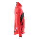 Mascot Fleecejacke 2XL verkehrsrot schwarz Antipilling