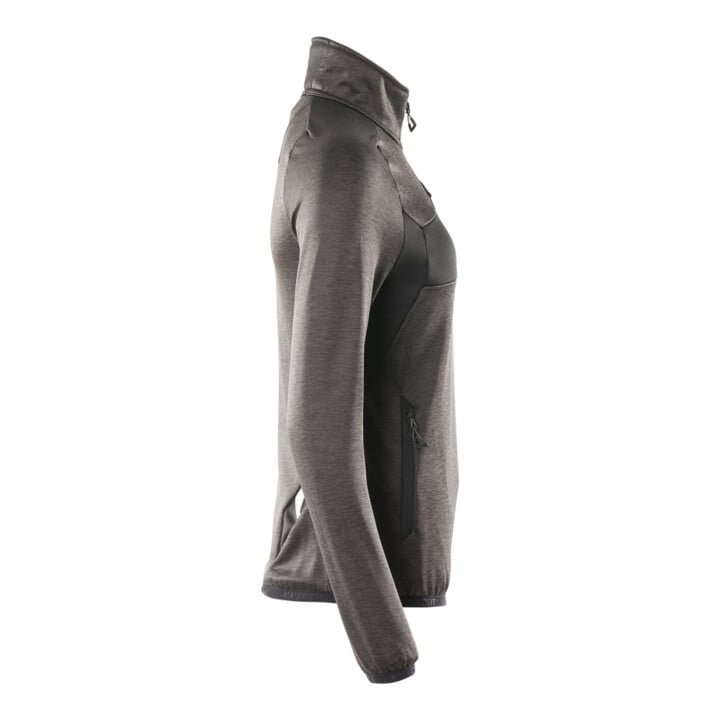 Mascot Fleecepullover Damen Microfleecejacke 3XL dunkelanthrazit/schwarz