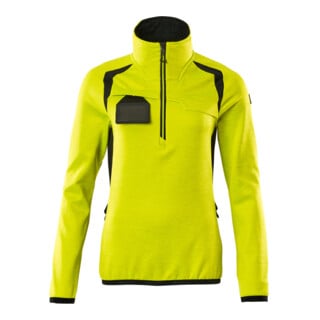 Mascot Fleecepullover Damen Microfleecejacke hi-vis gelb/schwarz M