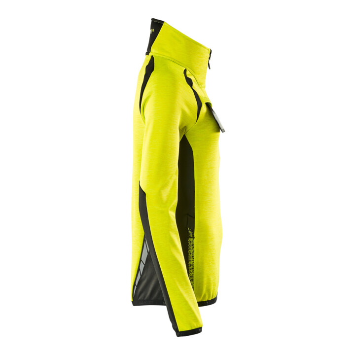 Mascot Fleecepullover Damen Microfleecejacke hi-vis gelb/schwarz M