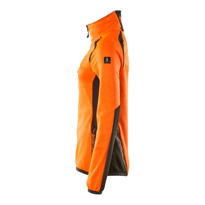Mascot Fleecepullover Damen Microfleecejacke hi-vis orange/dunkelanthrazit Größe S