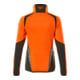 Mascot Fleecepullover Damen Microfleecejacke hi-vis orange/dunkelanthrazit Größe S