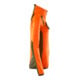 Mascot Fleecepullover Damen Microfleecejacke kurz Zipper hi-vis orange/moosgrün Größe L