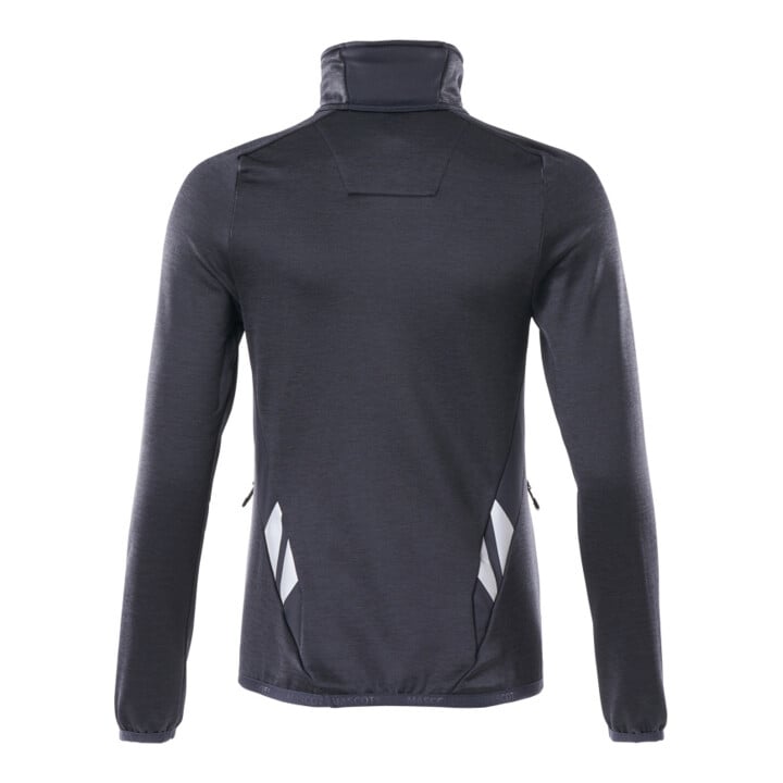 Mascot Fleecepullover Damen Microfleecejacke kurz Zipper schwarzblau Größe S