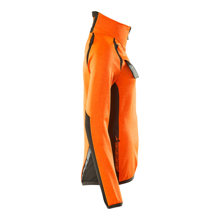 Mascot Fleecepullover Damen Microfleecejacke L hi-vis orange/dunkelanthrazit