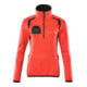 Mascot Fleecepullover Damen Microfleecejacke L Hi-vis rot/schwarzblau