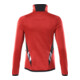 Mascot Fleecepullover Damen Microfleecejacke L verkehrsrot schwarz