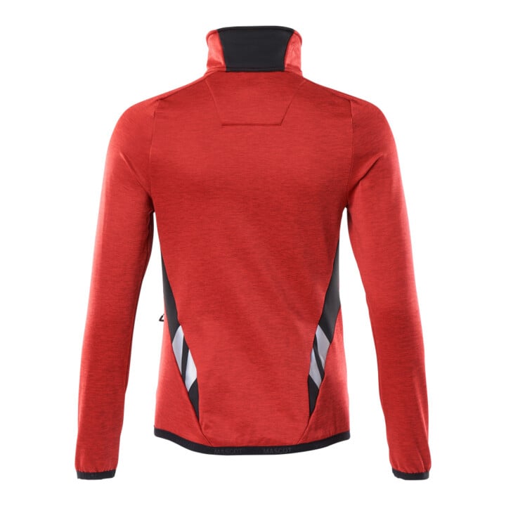 Mascot Fleecepullover Damen Microfleecejacke M verkehrsrot schwarz