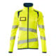 Mascot Fleecepullover Damen Microfleecejacke Multisafe S hi-vis gelb/dunkelpetroleum